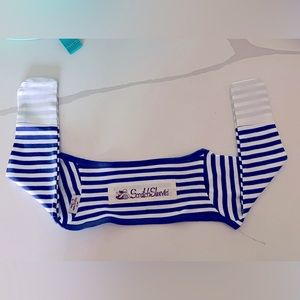 ScratchSleeves | Baby Boys' Stay-On Scratch Mitts | Stripes